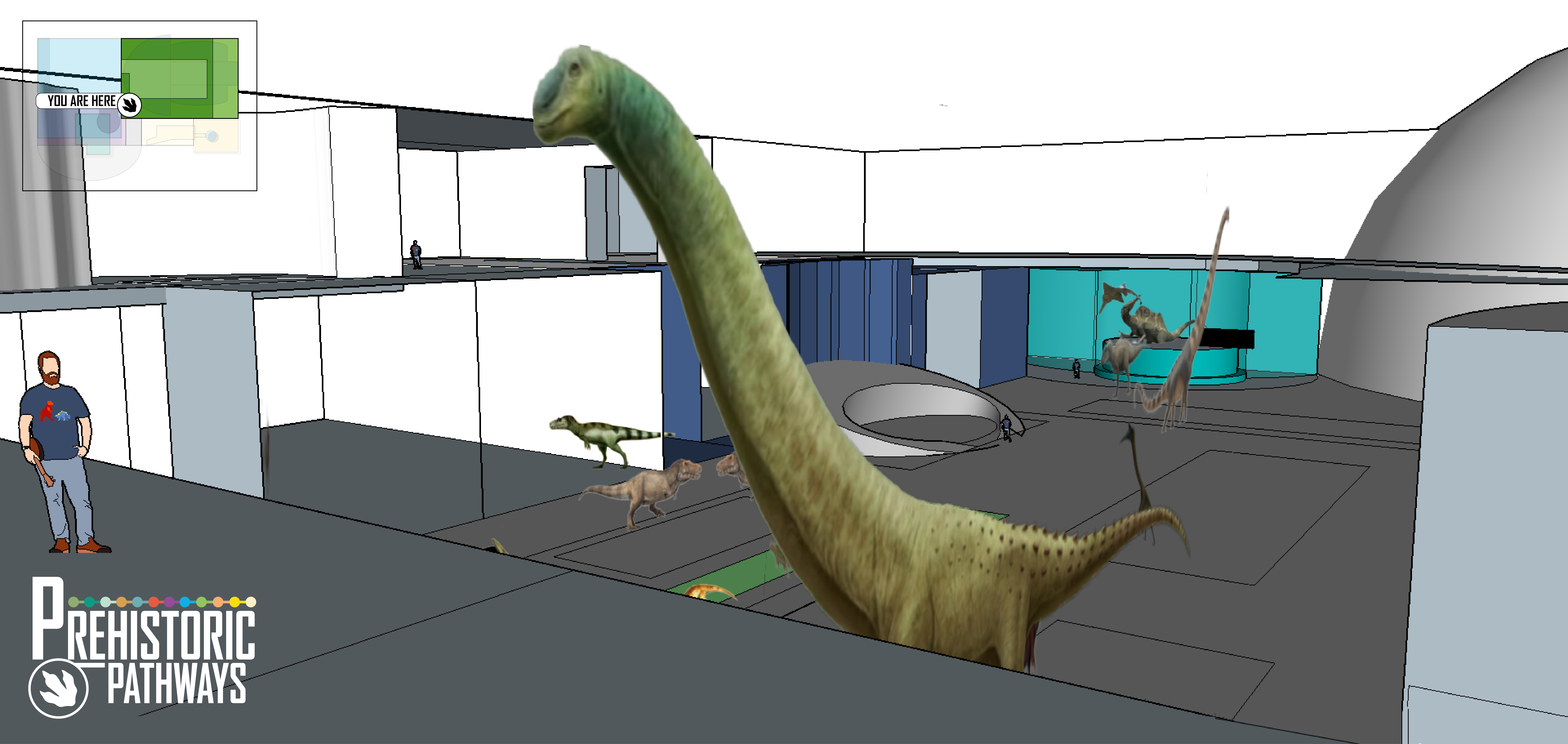 Argentinosaurus focal display
